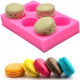 6-Cavity 3D Macaroon/Macaron