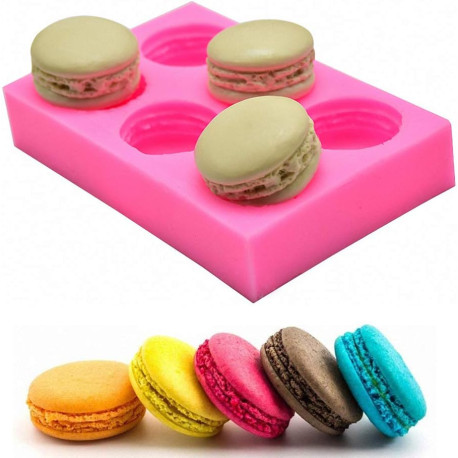 6-Cavity 3D Macaroon/Macaron