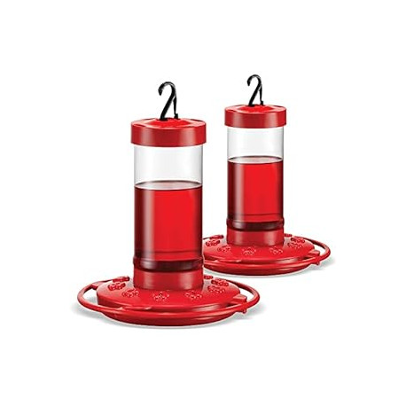 Hummingbird Feeder 16 oz [Set of 2] Plastic