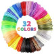 32 Colors 3D Pen PLA Filament Refills