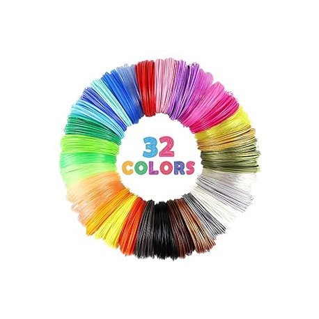 32 Colors 3D Pen PLA Filament Refills