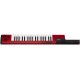 Sonogenic Keytar with Power Supply, Strap, and MIDI Cable, Red