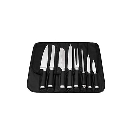 9-Piece Kitchen Knife Set in Carry Case
