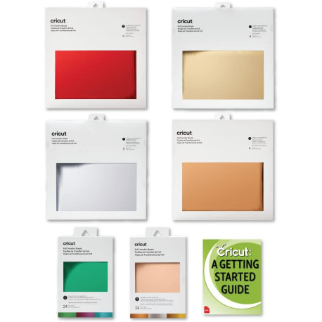 Cricut Multi-Color Foil Sheets Bundle Personalized Paper Wedding Invitations