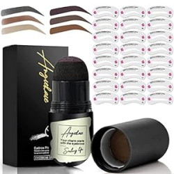 Stamp Stencil Kit, Eyebrow Stencils with 24 Pc
