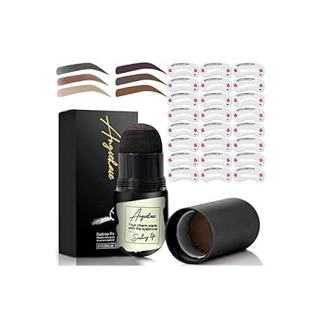 Stamp Stencil Kit, Eyebrow Stencils with 24 Pc