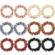 12 Pieces Small Silk Scrunchies