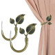 Leaf Shaped Curtain Holdbacks 2pcs