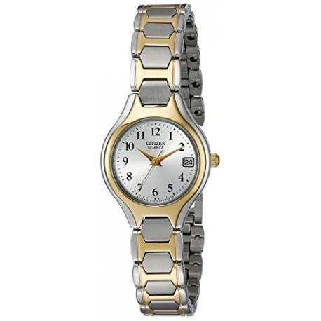 Women's Two-Tone Stainless Steel Easy Reader Watch