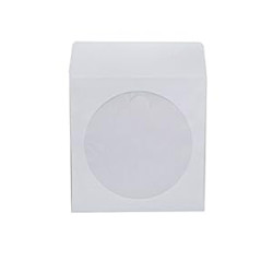 1,000 Pieces White Paper CD DVD