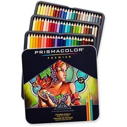 Colored Pencils, Soft Core, 72 Pack