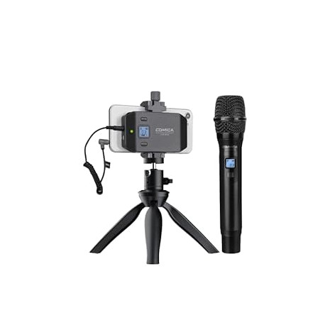 Pack 2 of Wireless Microphone for Smartphone, Comica CVM-WS50(H)