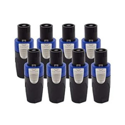 (8 Pack) Original Neutrik NL4FX 4 pole