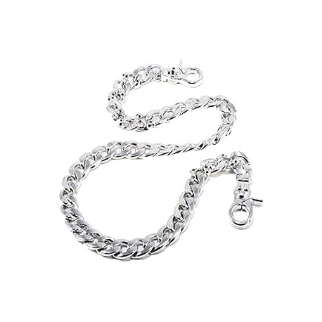 Strong Skull Spike Key Jean Wallet Chain (27.5"/21")