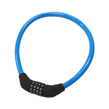 Pack 2 of Security Bike Lock 4 Digit Resettable