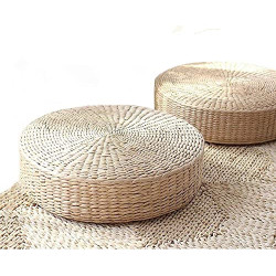 Room Floor Straw Mat for Outdoor Seat(2 Pack 19.7x4.3) Brand: HUAWELL