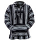 Mexican Baja Hoodie Hippie Surf Poncho
