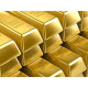 1kg Shiny Fake Gold Bar Bullion Brick Door Stop/Paperweight CAS