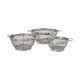 Stainless Steel Colander Sieves-Set of 3, Multi Sized