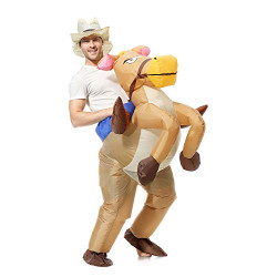 Inflatable Costume Riding Horse Halloween