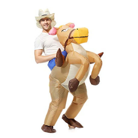 Inflatable Costume Riding Horse Halloween