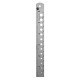 Stainless Steel Ruler in SAE and Metric