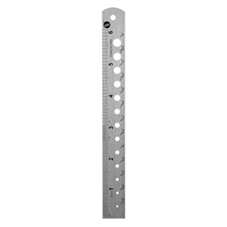 Stainless Steel Ruler in SAE and Metric