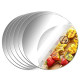 6 Pack Acrylic Round Mirrors Non Glass