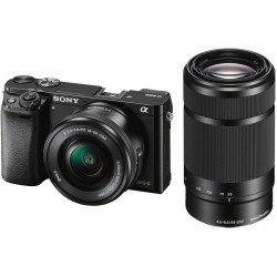 Sony Alpha Mirrorless Camera w/ 16-50mm & 55-210mm