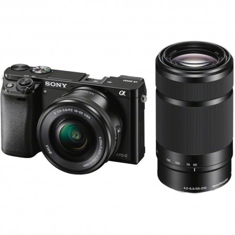Sony Alpha Mirrorless Camera w/ 16-50mm & 55-210mm