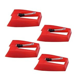 4 Pack Ruby Record Player Needle Turntable
