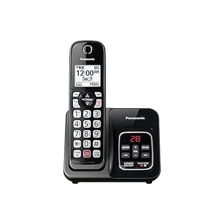 Panasonic Cordless Phone with Call Block and Answering Machine
