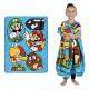 Kids Bedding Super Soft Micro Raschel Throw, 46 in x 60 in, Mario