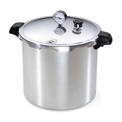 Pressure Canner and Cooker, 23 qt, Silver