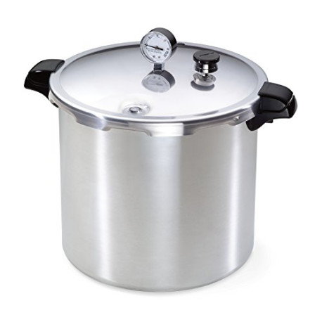 Pressure Canner and Cooker, 23 qt, Silver