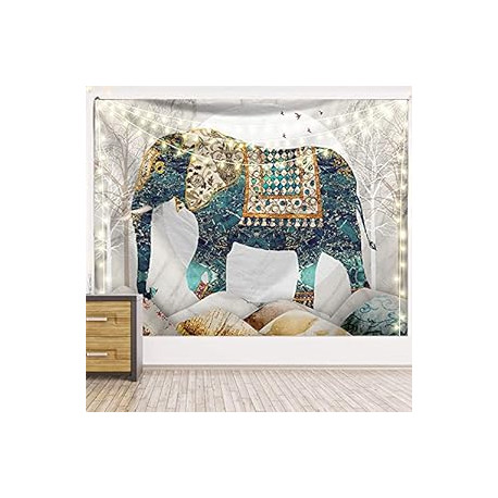 Elephant Tapestry, Forest Moon Tapestries