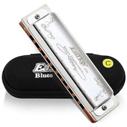 Diatonic Harmonica Key of C 10 Holes 20 Tones 008K Blues Diatonic