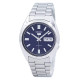 SEIKO 5 Automatic Blue Dial Stainless Steel Men's Watch SNXS77