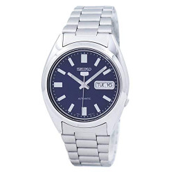 SEIKO 5 Automatic Blue Dial Stainless Steel Men's Watch SNXS77