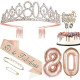 9pcs 80th Birthday Pack for Women CoFashion 80 Birthday