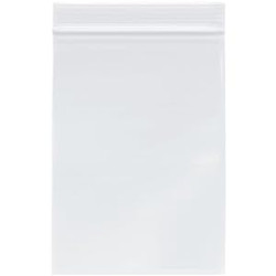 Zipper Reclosable Plastic Bags, 2 Mil, 5" x 7" (Pack of 200)