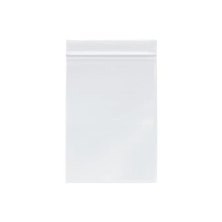 Zipper Reclosable Plastic Bags, 2 Mil, 5" x 7" (Pack of 200)