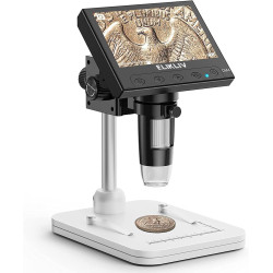 LCD Digital Coin Microscope 1000x, Coin Magnifier
