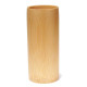 Natural Bamboo Flower Vase/Holder - Carbonized Brown - 9.8" - 1 Piece