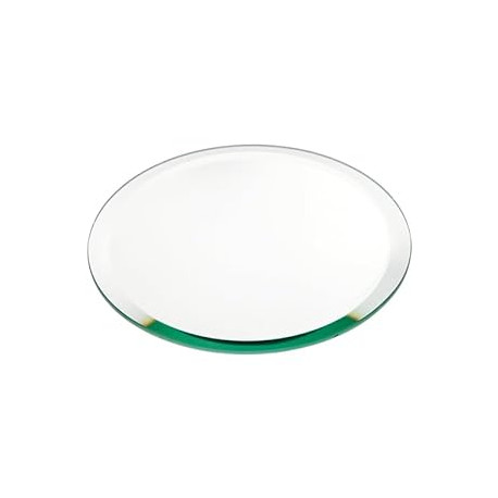 Round 5mm Beveled Glass Mirror, 6 inch x 6 inch