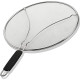 Splatter Screen for Frying Pan - 9.5 Inch Stainless Steel Grease Splatter Guard