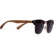 Half-Rim Sunglasses with Polarized Lens