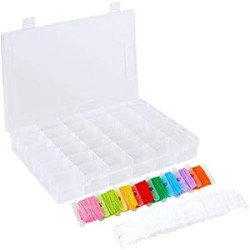 100 Pieces Embroidery Thread Cards