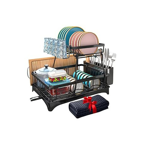 Dish Drying Rack, 2-Tier