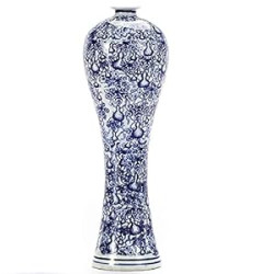 Antique Handmade Ceramic Flower Vase